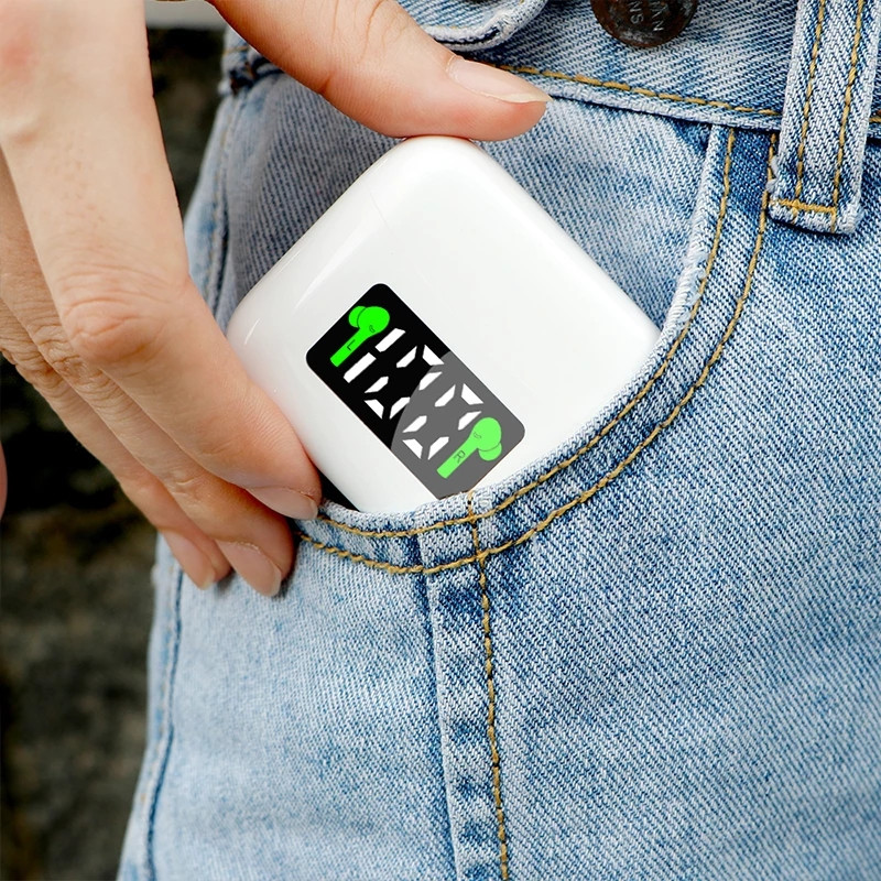 J5 TWS Bežične slušalice Bluetooth slušalice Glazbene slušalice LED Digitalni zaslon Slušalice Sport HD Pozivi Za Huawei Xiaomi Iphone