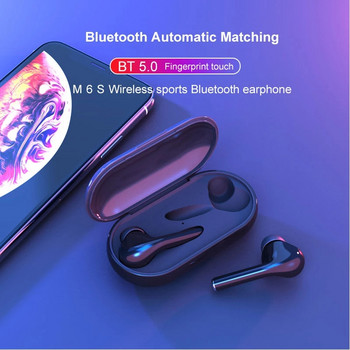 Слушалки Безжични Fone Bluetooth 5.0 Слушалки Геймърски слушалки с микрофон Слушалки Водоустойчиви слушалки за Xiaomi Huawei M6S
