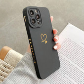 Калъф Love Heart за Samsung Galaxy S22 Ultra A52 A72 A32 A73 A51 71 S20 FE S21 S23 Plus A53 A13 A23 A33 5G Капак за защита на камерата