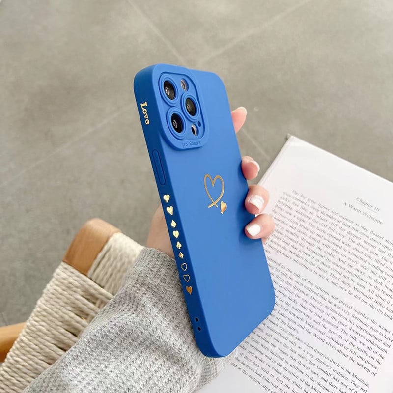 Love Heart maska za Samsung Galaxy S22 Ultra A52 A72 A32 A73 A51 71 S20 FE S21 S23 Plus A53 A13 A23 A33 5G Zaštitna maska za kameru