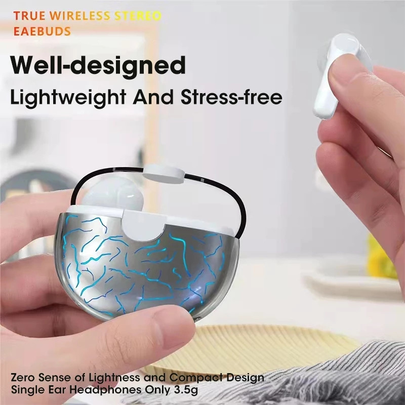 Ακουστικά Bluetooth Color Breathing Light Ακουστικά Συμβατά με παιχνίδια 5.1 Smart Touch Earbuds Stereo Sports Earbuds TWS VG58