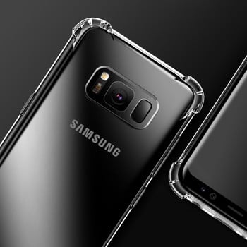 Дебел удароустойчив силиконов калъф за телефон за Samsung Galaxy S20 S21 S22 Ultra FE S10 S9 S8 Plus S7 Edge Note 20 10 9 8 Заден капак