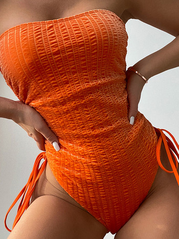 Sexy Off Shoulder ολόσωμο γυναικείο μαγιό Monokini Μαγιό με επίδεσμο μαγιό conjunto biquinis feminino trajes de baño mujer 2022