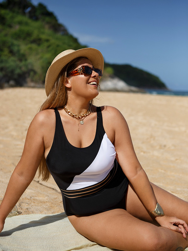 3XL Preveliki jednodijelni kupaći kostim ženski Patchwork Push Up Monokini kupaći kostim conjunto biquinis feminino trajes de baño mujer 2022.