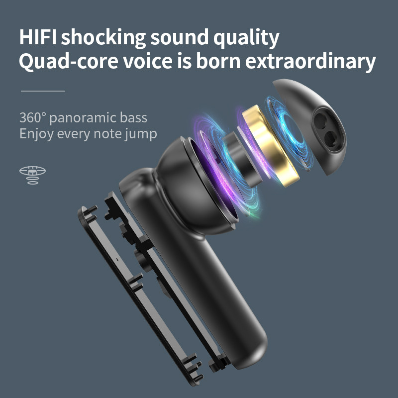 TWS L33 Slušalice Bluetooth slušalice Bežične slušalice Vodootporne slušalice Stereo slušalice za Xiaomi Huawei Iphone Samsung Mini