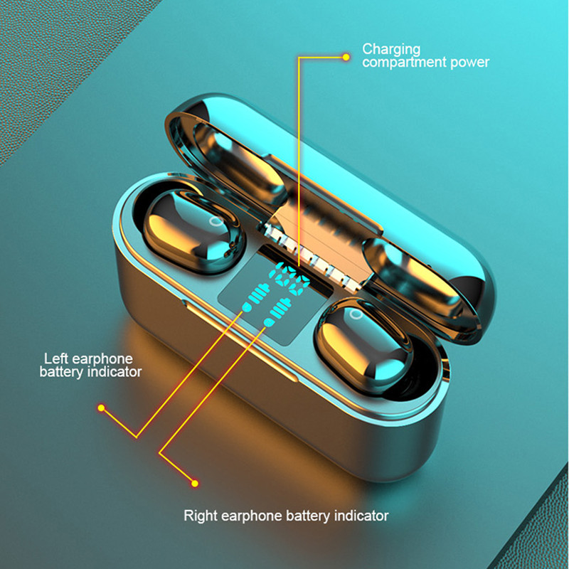 A13 TWS Mini Bluetooth Ακουστικό Αδιάβροχο IPX7 Ποιότητα ήχου CVC8.0 Μείωση θορύβου για ασύρματα ακουστικά Huawei Iphone Xiaomi