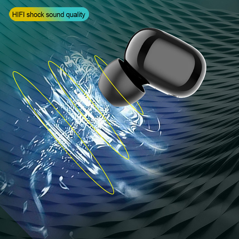 A13 TWS Mini Bluetooth Ακουστικό Αδιάβροχο IPX7 Ποιότητα ήχου CVC8.0 Μείωση θορύβου για ασύρματα ακουστικά Huawei Iphone Xiaomi