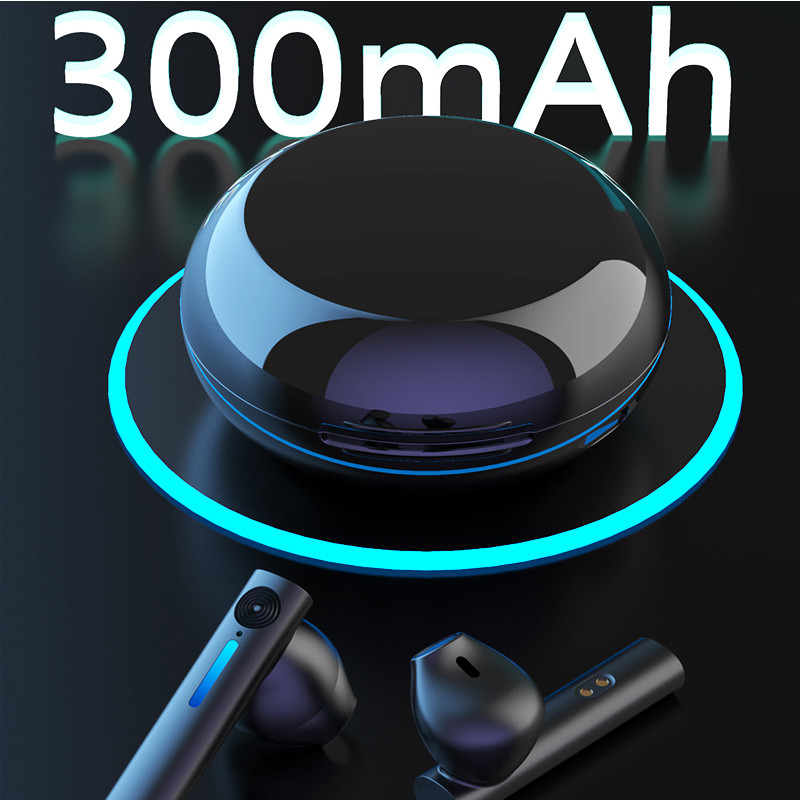 Ακουστικά T15 Ασύρματα ακουστικά Bluetooth Business Ακουστικά Noise Duction Stereo για Xiaomi Huawei Iphone TWS Sports Earbuds