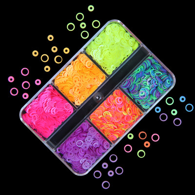 6 rács Mermaid Love Heart köröm flitterek AB Butterfly Glitter Flakes körömdíszítési kellékek barkácsolás szakembereknek Kiegészítők