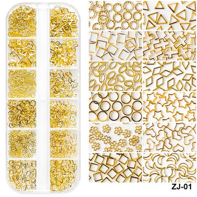 12 rács természetes abalone tengeri kagyló kő körömdíszítés 3D szabálytalan szelet töredékek pelyhek körömbűvek manikűr kiegészítők