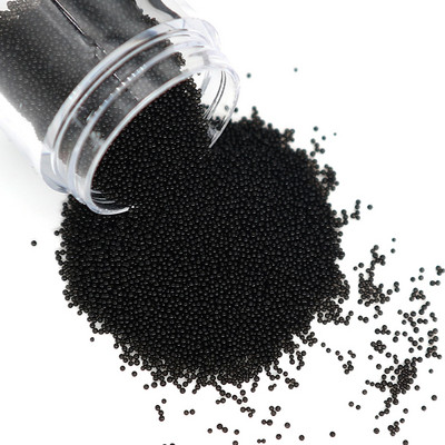 3D Nail Art Cristal Strasuri mici pentru manichiură Bile de sticlă Microbead Caviar Mărgele Decorații Brelocuri DIY Accesorii pentru unghii