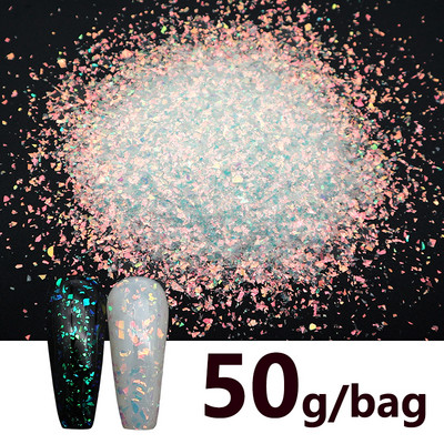 1 pungă Iriscent AB Iregular Nail Glitter Fakes 3D Sparkly Chunky Paiete Paillette Decoratiuni Manichiura Unghii Accesorii