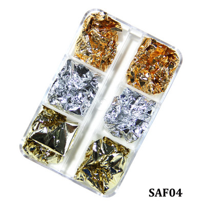 1 kutija 3D Nail Art Ukrasi od suhog cvijeća Pravo prirodno suho cvijeće Cvjetni privjesci za nokte Lak za manikuru Luksuzni dodaci za nokte