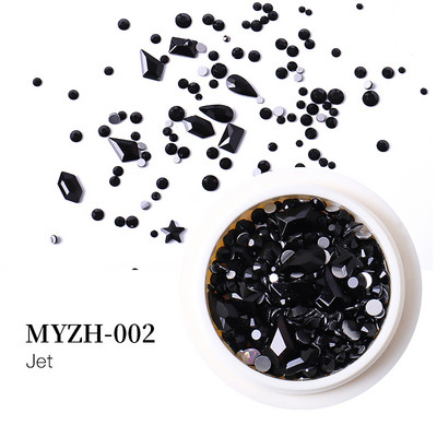 Crystal Nails Art strasszkészlet vegyes méretű hordozható készlet üveg gyémánt díszítések 3D AB lapos drágakövek köröm tervezési kellékek