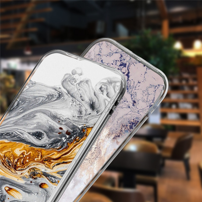 Моден калъф за телефон с мраморна шарка за iPhone 13 12 11 14 Pro Max 7 8 6 6S Plus X XR XS Max 12 Mini 5 5S SE Сладко меко TPU покритие