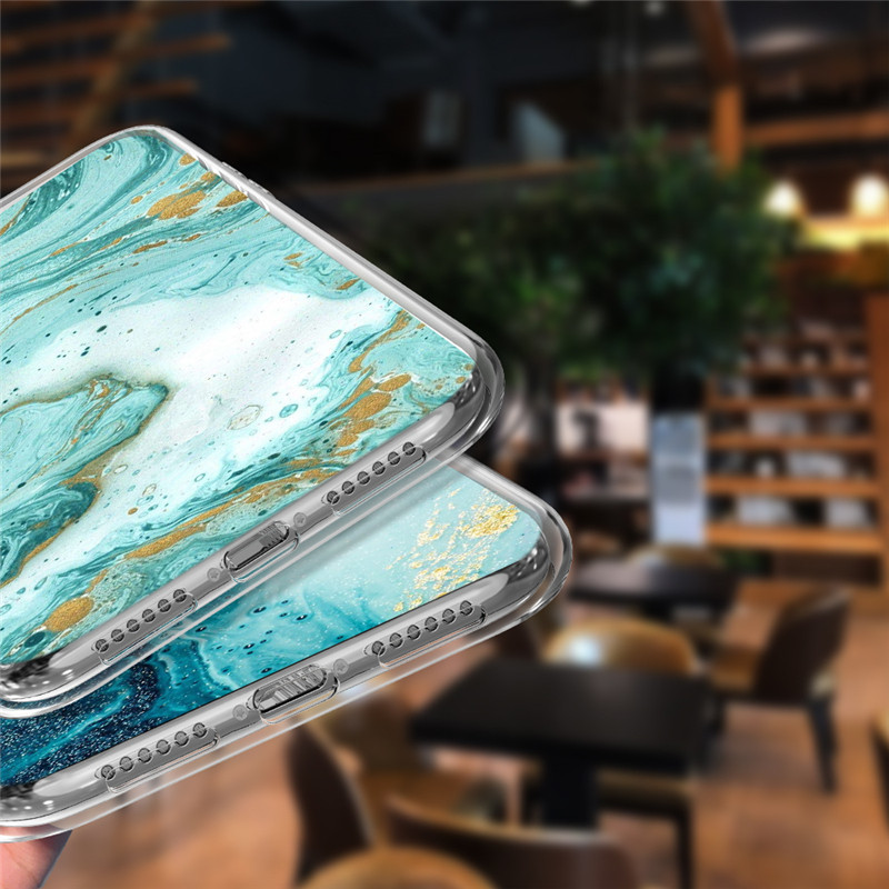 Моден калъф за телефон с мраморна шарка за iPhone 13 12 11 14 Pro Max 7 8 6 6S Plus X XR XS Max 12 Mini 5 5S SE Сладко меко TPU покритие