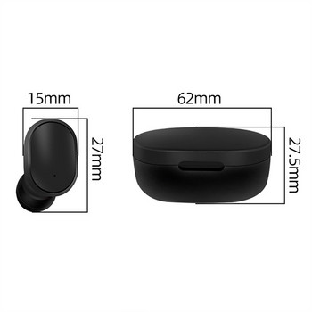 A6S Безжични слушалки Мини Bluetooth слушалки TWS Водоустойчиви тапи за уши Технология Цветно Hi-Fi качество на звука за Iphone Xiaomi
