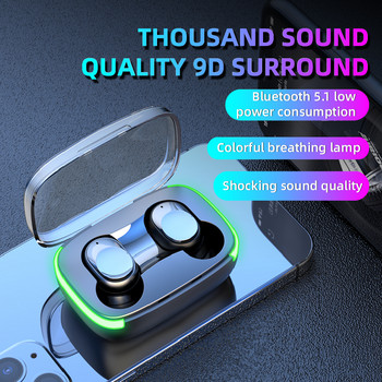 Ασύρματα ακουστικά Bluetooth Y60 Αδιάβροχα Ακουστικά Ακουστικά Bluetooth Ακουστικά Μείωσης Θορύβου Ακουστικά HiFi Στερεοφωνικά ακουστικά Νέο Mini