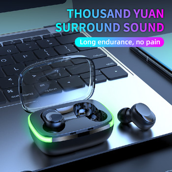 Ασύρματα ακουστικά Bluetooth Y60 Αδιάβροχα Ακουστικά Ακουστικά Bluetooth Ακουστικά Μείωσης Θορύβου Ακουστικά HiFi Στερεοφωνικά ακουστικά Νέο Mini