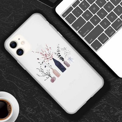 Lovebay ilus lilleline ümbris iPhone`ile 13 12 11 14 Pro Max XS Max XR X 7 8 6 Plus 5 5S 2020 12 Mini Matt pehme TPU läbipaistev kate