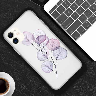 Lovebay ilus lilleline ümbris iPhone`ile 13 12 11 14 Pro Max XS Max XR X 7 8 6 Plus 5 5S 2020 12 Mini Matt pehme TPU läbipaistev kate