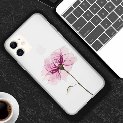 Lovebay ilus lilleline ümbris iPhone`ile 13 12 11 14 Pro Max XS Max XR X 7 8 6 Plus 5 5S 2020 12 Mini Matt pehme TPU läbipaistev kate