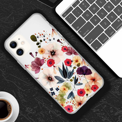 Lovebay ilus lilleline ümbris iPhone`ile 13 12 11 14 Pro Max XS Max XR X 7 8 6 Plus 5 5S 2020 12 Mini Matt pehme TPU läbipaistev kate