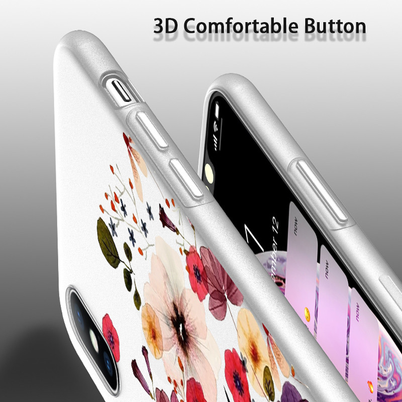 Lovebay ilus lilleline ümbris iPhone`ile 13 12 11 14 Pro Max XS Max XR X 7 8 6 Plus 5 5S 2020 12 Mini Matt pehme TPU läbipaistev kate