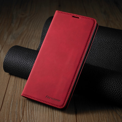Калъф за портфейл с кожен слот за бизнес магнитна карта за iPhone 14 13 12 11 Pro Max XS Max XR X 8 7 6S 6 Plus SE 5 5S