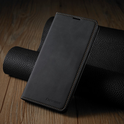 Калъф за портфейл с кожен слот за бизнес магнитна карта за iPhone 14 13 12 11 Pro Max XS Max XR X 8 7 6S 6 Plus SE 5 5S