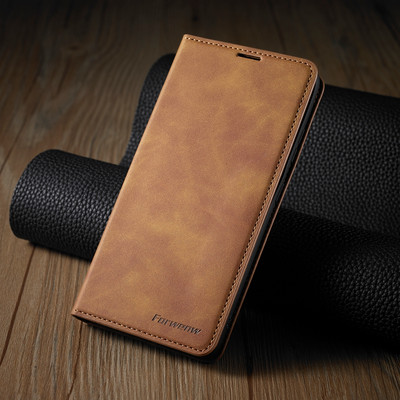 Калъф за портфейл с кожен слот за бизнес магнитна карта за iPhone 14 13 12 11 Pro Max XS Max XR X 8 7 6S 6 Plus SE 5 5S