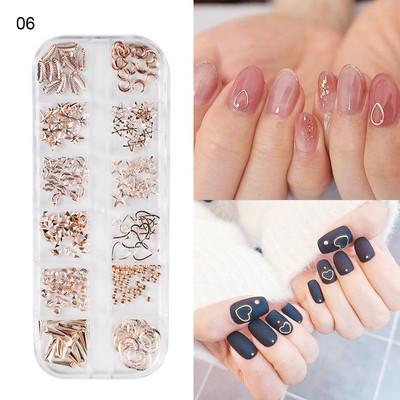 6 tinkleliai natūralūs abalone jūros kriauklės nagų dailės dekoravimas 3D netaisyklingo gabalo fragmentai tekstūros dribsniai nagų žavesiai manikiūro aksesuarai