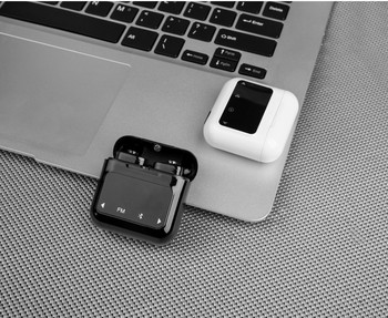 N18 MP3 Bluetooth слушалка Мини сензорно управление Безжични слушалки Намаляване на шума HiFi слушалки Поддържат TF карта Музикален MP3 плейър