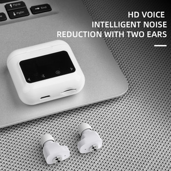 N18 MP3 Bluetooth слушалка Мини сензорно управление Безжични слушалки Намаляване на шума HiFi слушалки Поддържат TF карта Музикален MP3 плейър