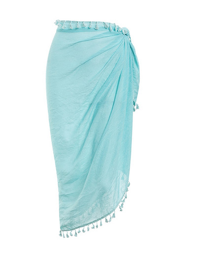 Bikinx Sarong maske s resicama Ljetna haljina za plažu Seksi bikiniji 2021. mujer kaftan kardigan ženski kupaći kostim Gossamer kupaći kostim pareo