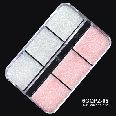 Nail Art AB Caviar Mărgele Strasuri pentru unghii Cristal 3D Mingi minuscule de sticlă Decorare Micro margele Unghii Charms Accesorii pentru manichiură