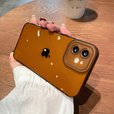 Kaamera kaitse Pehmed läbipaistvad telefoniümbrised iPhone 13 Pro Max 12 11 XS Max XR X 7 8 Plus 13Pro 14 löögikindel läbipaistev kate