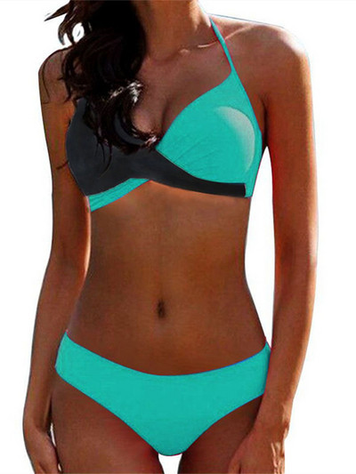 Costum de baie sexy pentru femei 2022 nou set bikini push up costume de baie solide pentru femei costum de baie brazilian pentru femei Set 2 piese