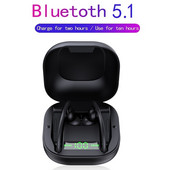 Power HBQ Pro Q62 TWS Wireless 5.1 Bluebooth Ακουστικά Stereo Sport Ear Hook Ακουστικά 950mah Αδιάβροχα ακουστικά με HD MIC