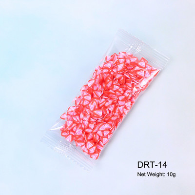 10g/zsák Gyümölcs szeletek Körömdíszek Karácsonyi Mikulás Virágok 3D Polimer Flitterek Agyag Design Matricák Barkács köröm Kiegészítők