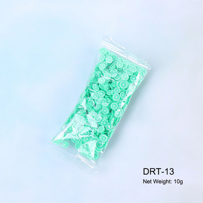 10g/zsák Gyümölcs szeletek Körömdíszek Karácsonyi Mikulás Virágok 3D Polimer Flitterek Agyag Design Matricák Barkács köröm Kiegészítők
