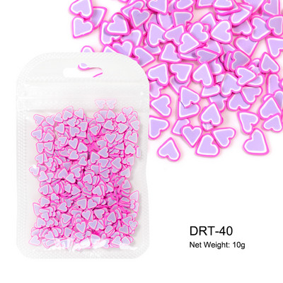 10g/zsák Gyümölcs szeletek Körömdíszek Karácsonyi Mikulás Virágok 3D Polimer Flitterek Agyag Design Matricák Barkács köröm Kiegészítők