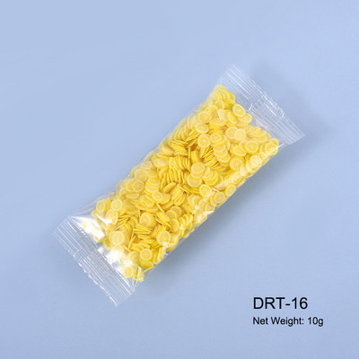 10g/zsák Gyümölcs szeletek Körömdíszek Karácsonyi Mikulás Virágok 3D Polimer Flitterek Agyag Design Matricák Barkács köröm Kiegészítők