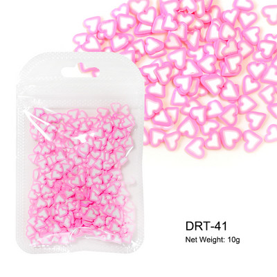 10g/zsák Gyümölcs szeletek Körömdíszek Karácsonyi Mikulás Virágok 3D Polimer Flitterek Agyag Design Matricák Barkács köröm Kiegészítők