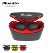 Оригинални Bluedio T-elf mini TWS слушалки Bluetooth 5.0 Спортни слушалки Безжични слушалки с кутия за зареждане за телефони