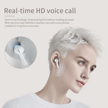 TWS Bluetooth 5.3 Ακουστικά Ασύρματα ακουστικά HIFI Stereo Gaming Αθλητικά ακουστικά με μικρόφωνο ENC Ακουστικά ακύρωσης θορύβου