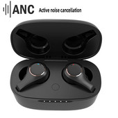 Νέο TWS Active Noise Reduction Bluetooth Headset V5.0 Touch Control ANC Sports Αδιάβροχο μπάσο ασύρματο ακουστικό gaming ακουστικών