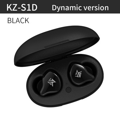 Τα νεότερα ακουστικά KZ S1 S1D TWS ασύρματα Bluetooth 5.0 Ακουστικά αφής Ακουστικά δυναμικής υβριδικής μονάδας προγράμματος οδήγησης Ακουστικά ακύρωσης θορύβου