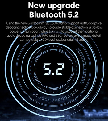 Sabbat E18 TWS Qualcomm QCC3034 Bluetooth 5.2 слушалки IPX5 Спортни мини безжични слушалки CVC8.1 шумопонижаващи HiFi слушалки