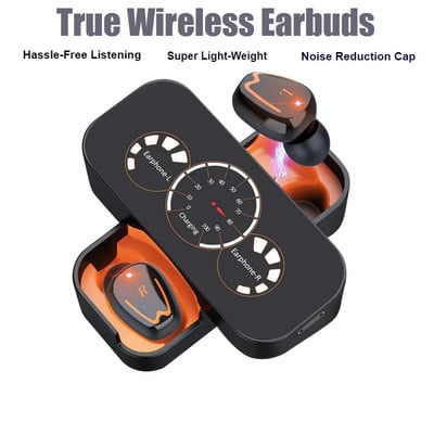 V1 TWS Bluetooth 5.0 slušalice bežične Bluetooth slušalice s poništavanjem buke IPX7 vodootporne sportske slušalice s kućištem za punjenje
